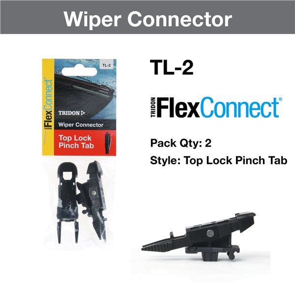 TL-2 - Wiper Connector Tridon Flexconnect™ Top Lock Pair