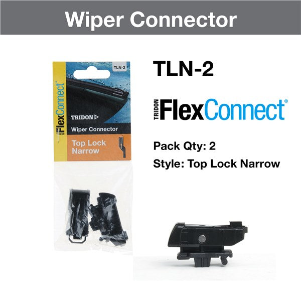 TLN-2 - Wiper Connector Tridon Flexconnect™ Top Lock Narrow Pair