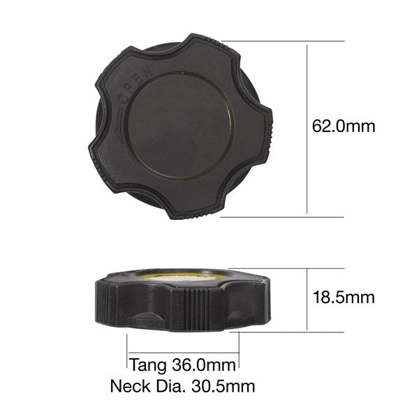 TOC504 - Oil Cap