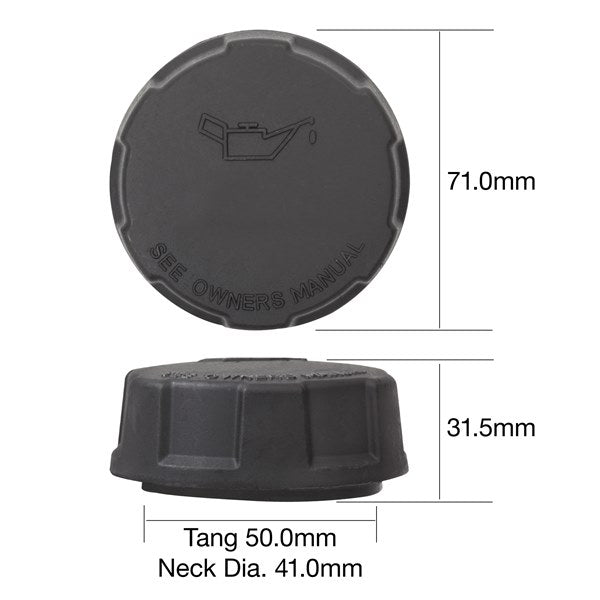 TOC533 - Oil Cap