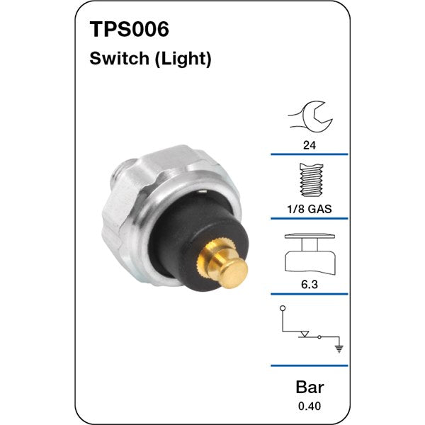 TPS006 - Oil Pressure Switch (Light)