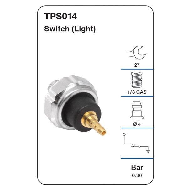 TPS014 - Oil Pressure Switch (Light)