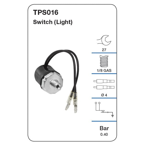 TPS016 - Oil Pressure Switch (Light)