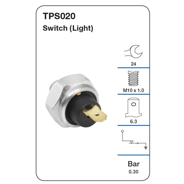 TPS020 - Oil Pressure Switch (Light)