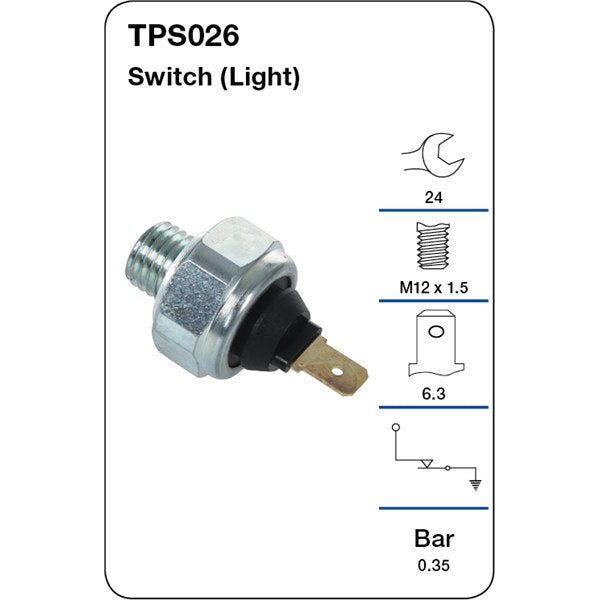 TPS026 - Oil Pressure Switch (Light)