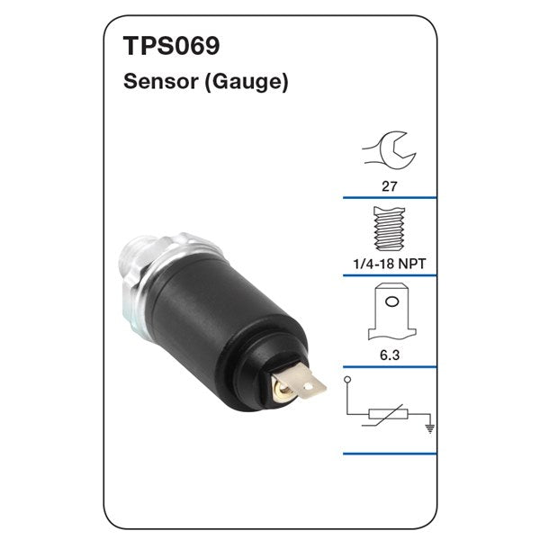 TPS069 - Oil Pressure Sensor (Gauge)