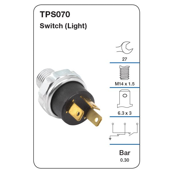 TPS070 - Oil Pressure Switch (Light)