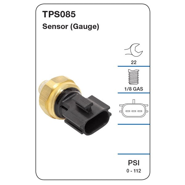 TPS085 - Oil Pressure Sensor (Gauge)