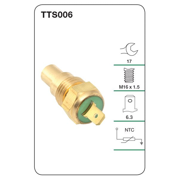 TTS006 - Water Temperature Sender (Gauge)