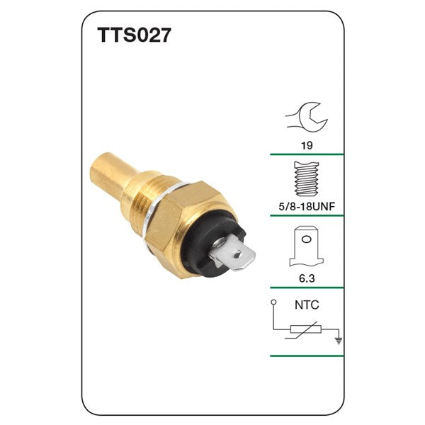TTS027 - Water Temperature Sender (Gauge)