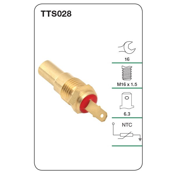 TTS028 - Water Temperature Sender (Gauge)