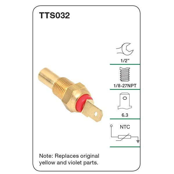TTS032 - Water Temperature Sender (Gauge)