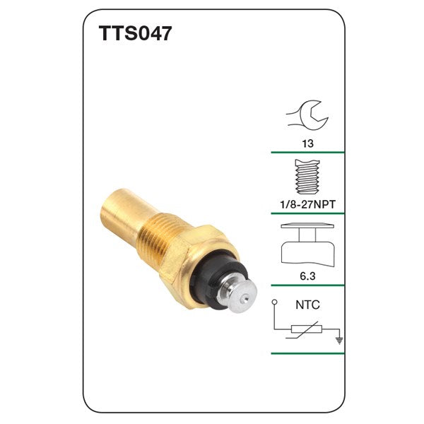 TTS047 - Water Temperature Sender (Gauge)
