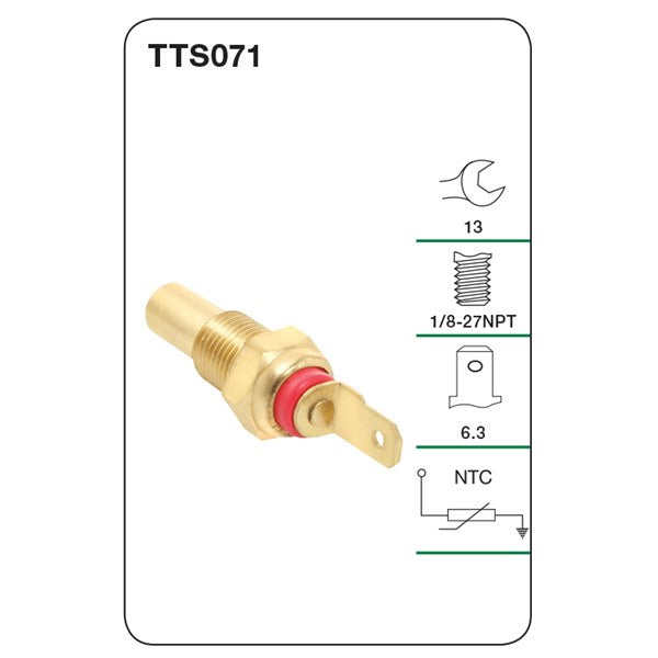 TTS071 - Water Temperature Sender (Gauge)