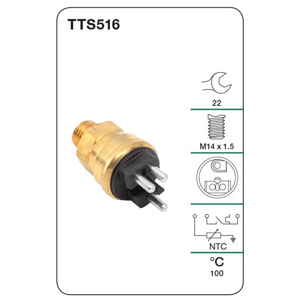 TTS516 - Water Temperature Switch (Warning Light and Gauge)