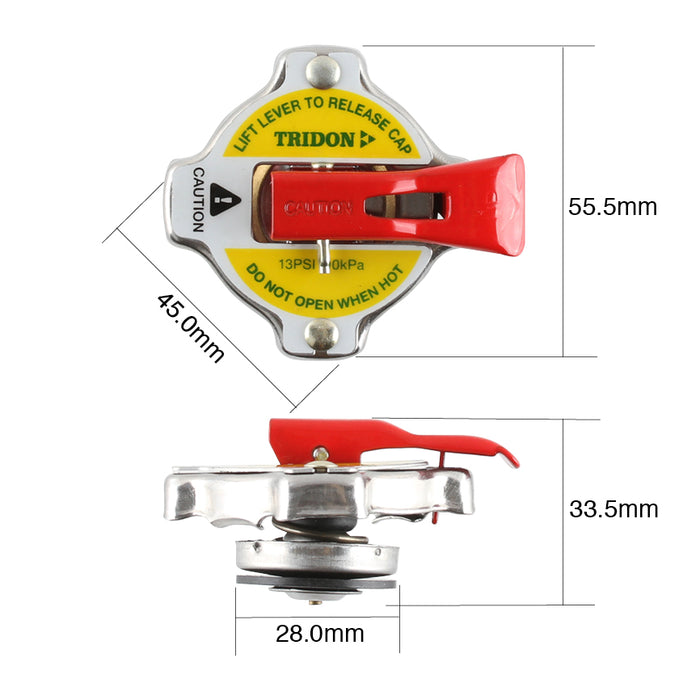 CB1390L - Radiator Cap - Safety Lever