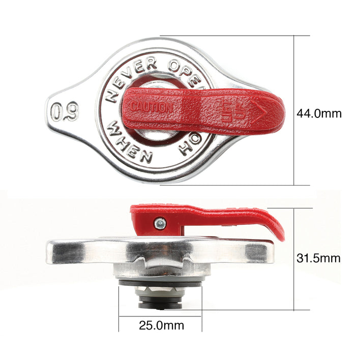 CC1390L - Radiator Cap - Safety Lever