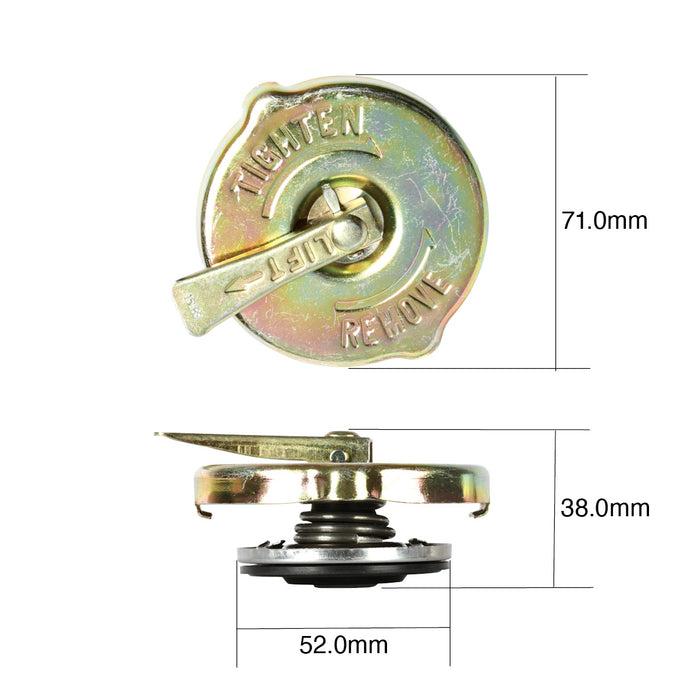 CP15100L - Radiator Cap - Safety Lever