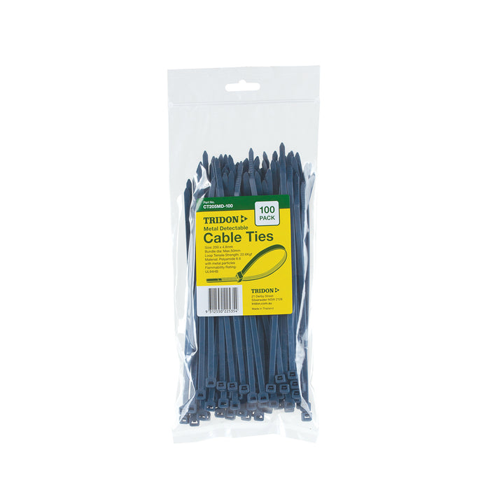 CT205MD-100 - Cable Tie - Metal Detectable