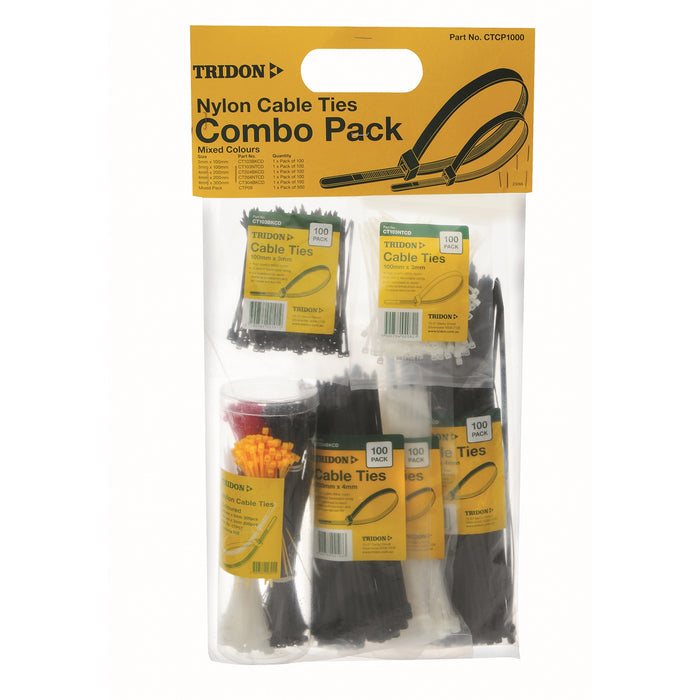 CTCP1000 - Cable Tie Combo Pack
