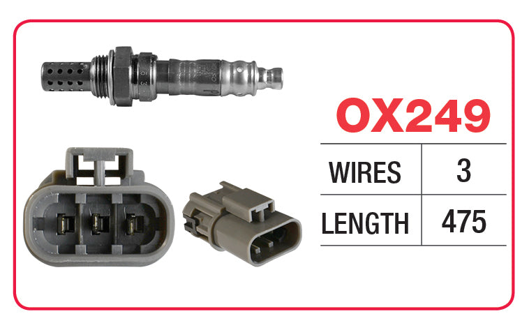 OX SENSOR - NISSAN 3WIRE - OX249