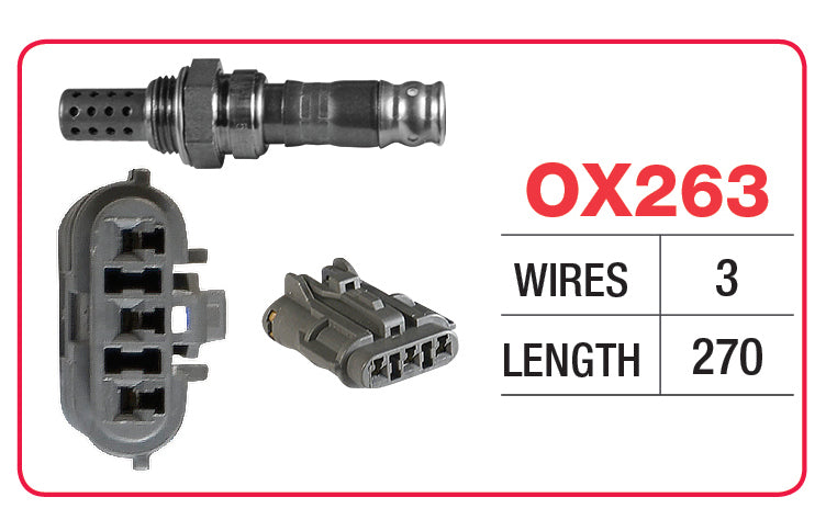OX SENSOR - HYUNDAI 3 WIRE - D - OX263