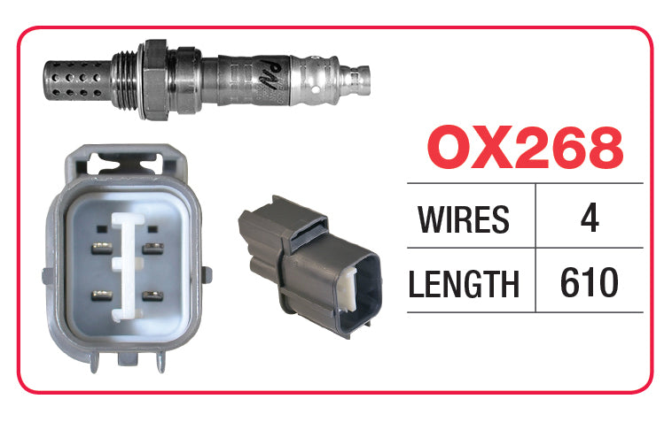 OX SENSOR - HONDA 4 WIRE - OX268