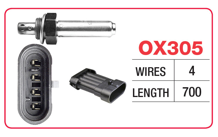 OX SENSOR 4 WIRE TITANIA - OX305