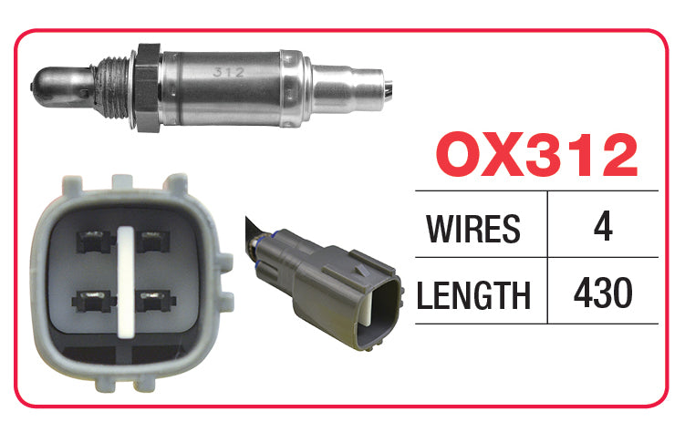OX SENSOR TOY 4 WIRE PERM - OX312