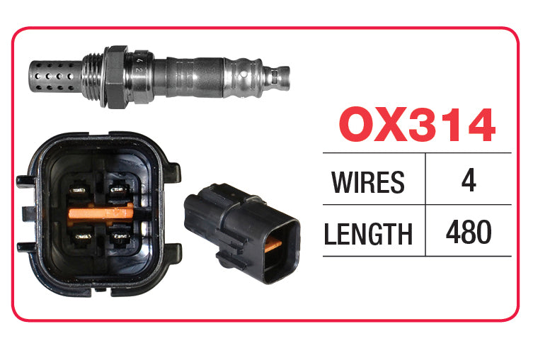 OX SENSOR - HYUNDAI 4 WIRE - D - OX314