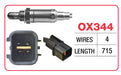 OX SENSOR MITSUB 4 WIRE - OX344