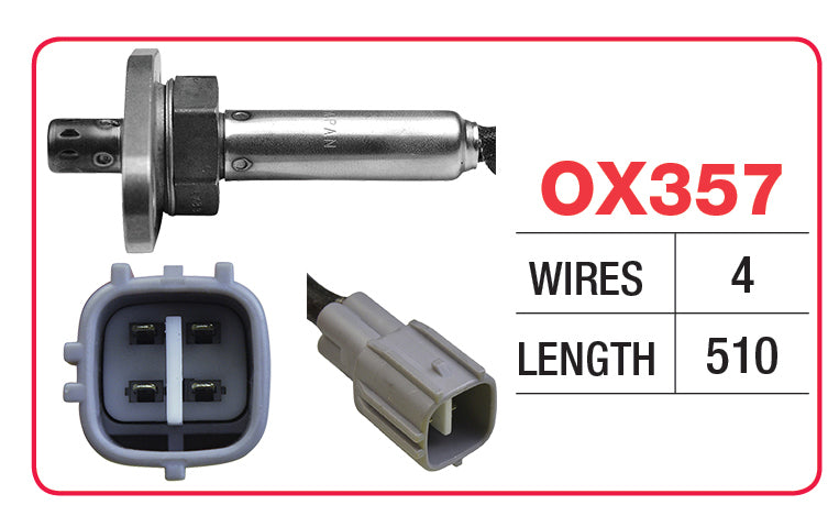 OX SENSOR - TOYOTA 4 WIRE PERM - OX357