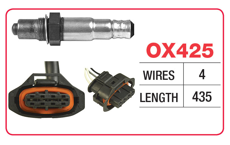 OX SENSOR - GM (4 WIRE) - OX425