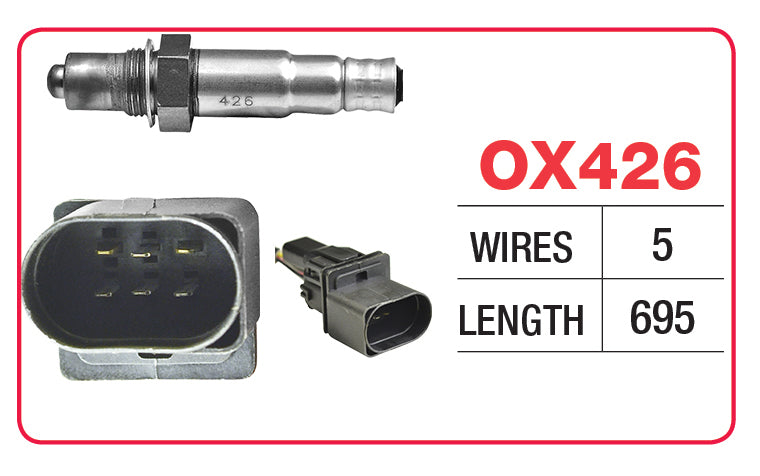 OX SENSOR - GM (5 WIRE) - OX426