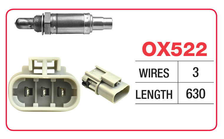 OXYGEN SENSOR NISSAN - OX522