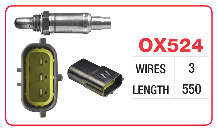 OXYGEN SENSOR - FORD - OX524