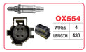 OXYGEN SENSOR - CHRYSLER - OX554