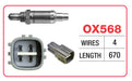 OXYGEN SENSOR - LEXUS - OX568