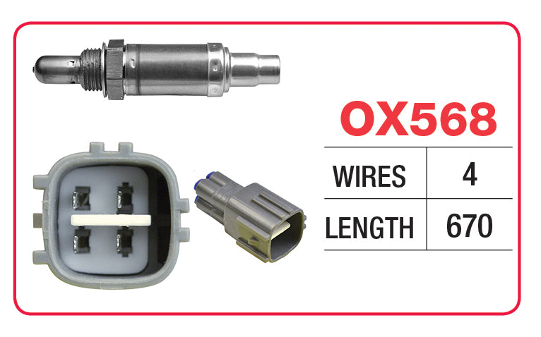 OXYGEN SENSOR - LEXUS - OX568