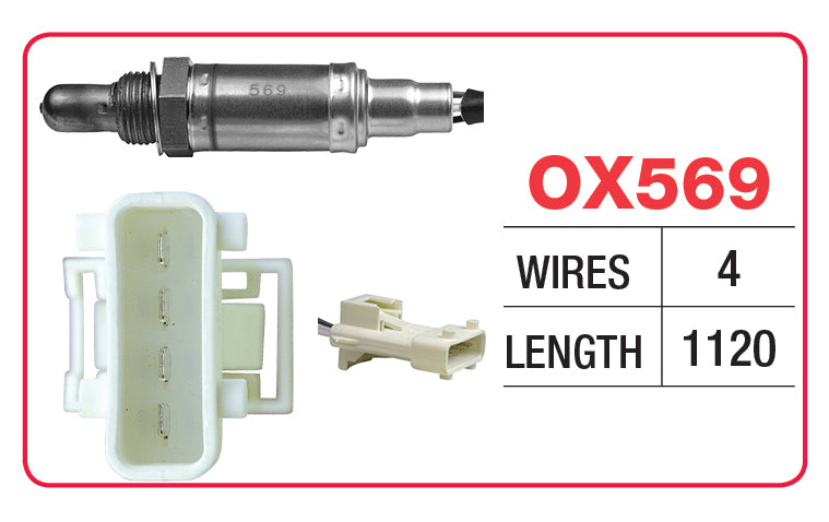 OXYGEN SENSOR - PORSCHE - OX569