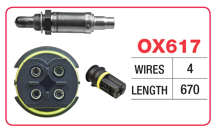 OXYGEN SENSOR - MERCEDES BENZ - OX617