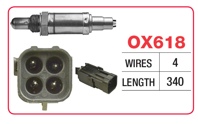 OXYGEN SENSOR - HOLDEN - OX618