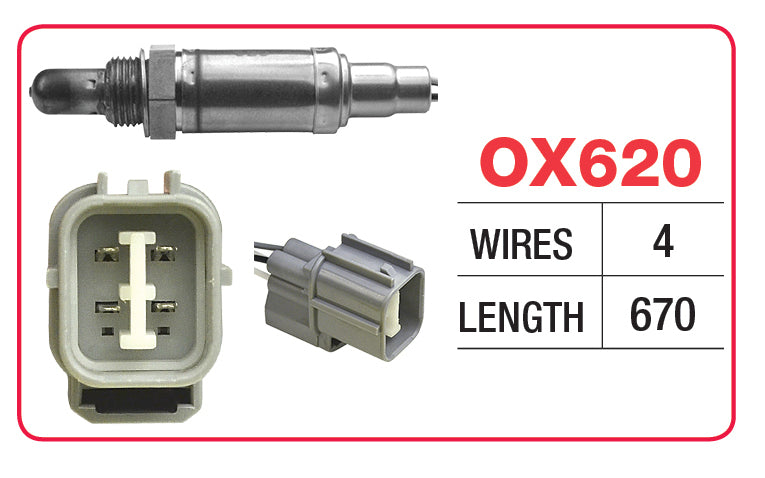 OXYGEN SENSOR - HONDA - OX620
