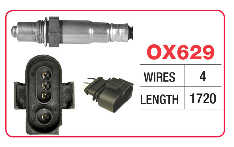 OXYGEN SENSOR VW AUDI - OX629