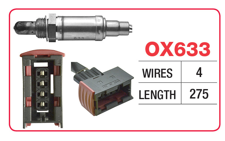 OXYGEN SENSOR - PORSCHE - OX633