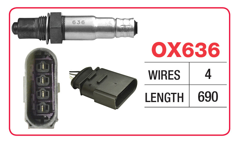 OXYGEN SENSOR - VW / AUDI - OX636