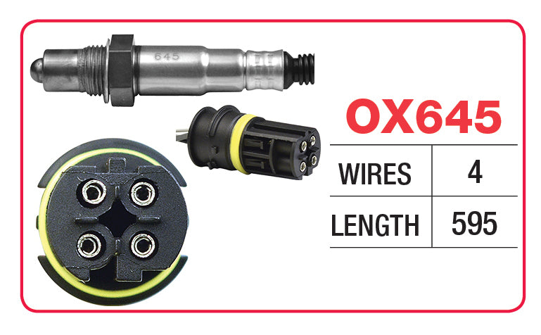 OXYGEN SENSOR - MERCEDES BENZ - OX645