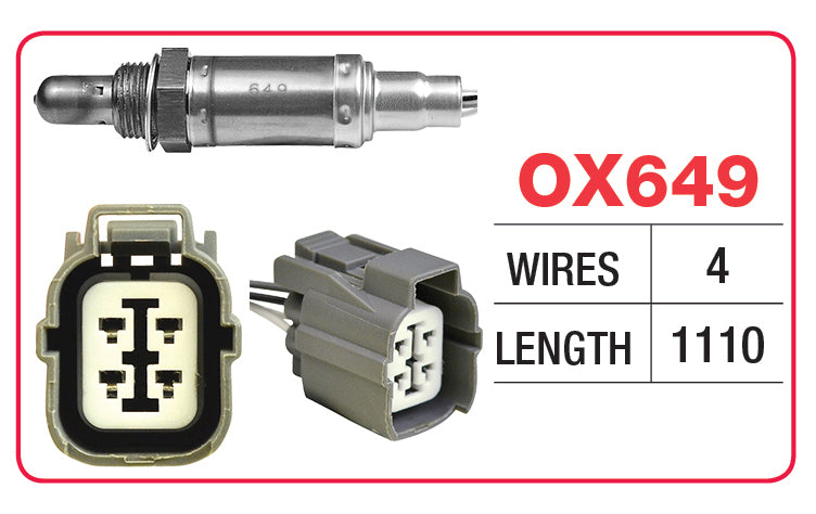 OXYGEN SENSOR - HONDA - OX649