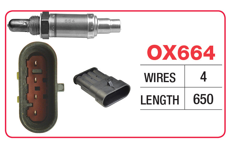 OXYGEN SENSOR - FIAT - OX664