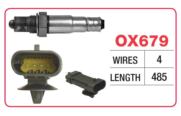 OXYGEN SENSOR - RENAULT - OX679